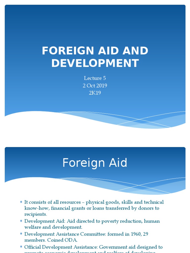 Evaluating Foreign Aid Effectiveness | PDF | Aids | Development Aid