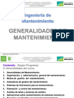 Generalidades de Mantenimiento PDF