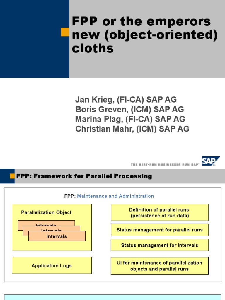 Framework For Prallel Processing | PDF | Object (Computer Science ...