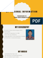 My Personal Information 20