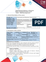 Activities Guide and Evaluation Rubric - Task 2 - Writing Production.