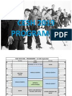 CESH2019 Lausanne Programme