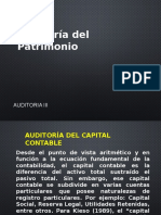 Auditoría capital contable