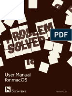 Scrivener Manual-Mac PDF