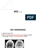 13. AVC hemoragic