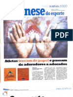 Gênese do Esporte_Folha de São Paulo _2000