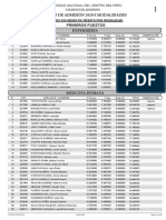 Resultados Examen Modalidades 2020-1