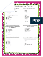 transition words - english