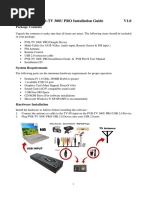 PVR-TV 300 Pro Installation Guide V1.0 Eng