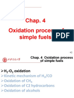 4 - Oxidation Process of Simple Fuels