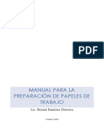 MANUAL PREPARACIÓN DE PAPELES DE TRABAJO AI BARVA V3-2018 - Firmado PDF