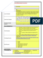 UH COE Lesson Plan Template (Differentiated Instruction) : We Will Learn How To Respond To New Vocabulary Appropriately