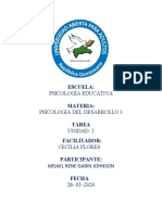 Tarea 3 de Psicologia Del Dessarrollo 1