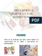 Manipulacion de Alimentos