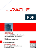 Oracle and .NET - Best Practices for Performance and Deployment