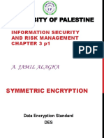 University of Palestine: Information Security and Risk Management Chapter 3 P1