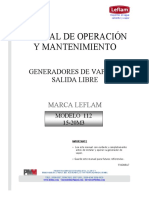 Manual Generador de Vapor Modelo 112 15 20m3 Ver020317 PDF