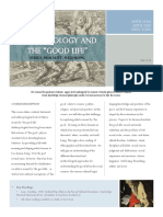 Syllabus Anthropology and The Good Life PDF