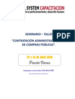 Seminario Contratación Pública