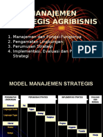 Manajemen Strategis Agribisnis