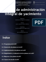 Administración Integral de Los Yacimientos