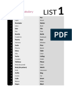 Class 1.3 Vocabulary PDF