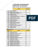 Jadwal Wawancara PDF