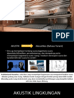 Definisi Akustik Arsitektur