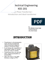 1 Phase Xmer Part 1 Idea Xmer PDF