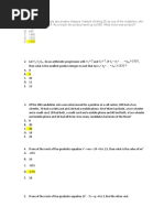 Math TRYOUT Set 2