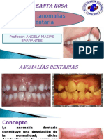 Anomalias Dentarias