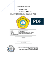 Laporan Resmi Modul 7