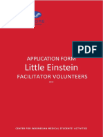 Fatita Restu Hermawan - Application Form Little Einstein Facilitator Volunteers - 2019