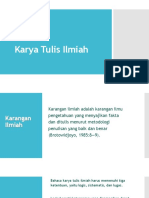 Karya Tulis Ilmiah