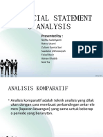 Financial Statement S Analysis: Presented by