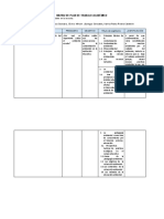 MATRIZ DE PLAN DE TRABAJO ACADÉMICO - Formato