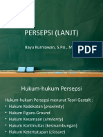 Pertemuan 2 - Persepsi (Lanjt)