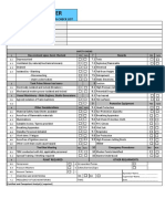 Tank Cleaning Check List1