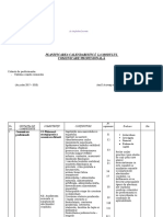 Planificare Puericultura