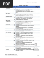 CONSORT 2025 Checklist Overview | PDF | Sampling (Statistics) | Sample ...