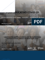 Plan Educativo Covid-19: Distrito Educativo 10D01 Ibarra - Pimampiro - San Miguel de Urcuquí