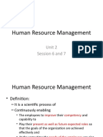 HRM Processes for Employee Development and Training