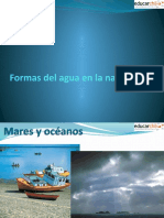 Formas del agua en la naturaleza PPT