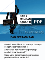 Bab 7 Menganalisis Pasar Bisnis