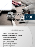 Drug Education AND Vice Control