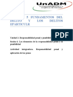 Modulo 5 Fundamentos Del Delito Y Los Delitos Eparticulr