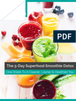 5-Day Superfood-Smoothie Detox PDF