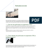 Partículas en el aire y cuadro de Plan de manejo ambiental.docx
