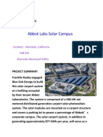 Abbot Labs Solar Campus: Case Study Solar Panel Building