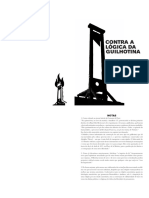 Contra-A-Logica-Da-Guilhotina Print Black and White